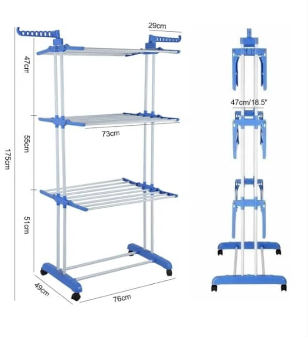 Tendedero de 3 niveles's foto | Estilo & Hogar |  BizneCubano
